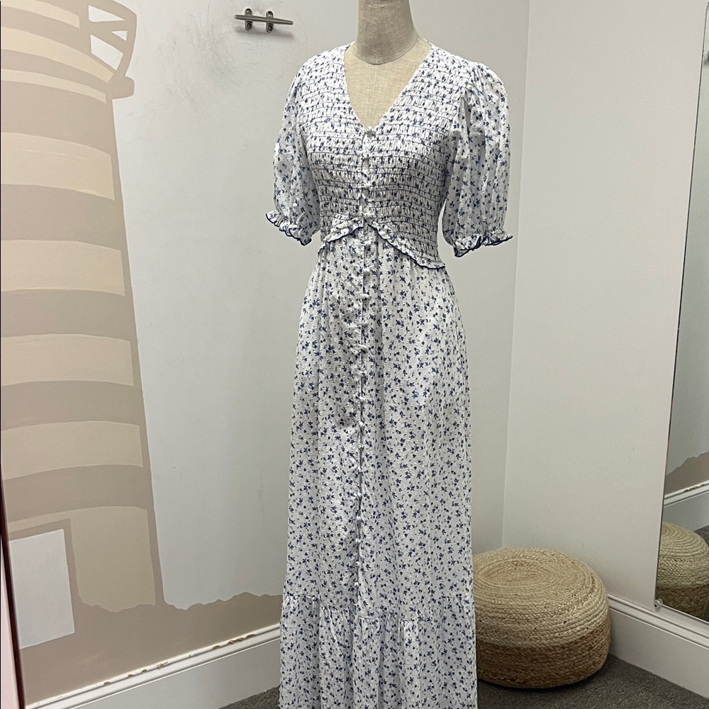 Sonmer cotton maxi dress
